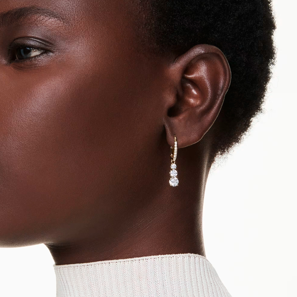 Swarovski Pendientes de aro Stilla Attract – imagen 5