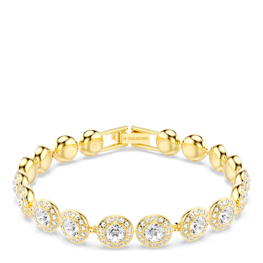 Swarovski Oro Pulseras Pulsera Una Angelic Redonda