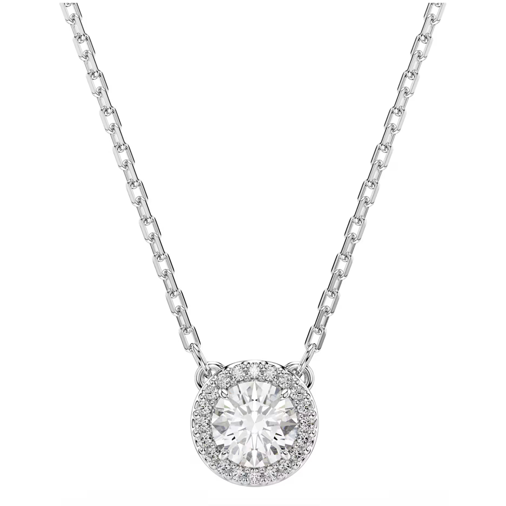 Swarovski - Damen Angelic Anhänger Rundschliff Pave Weiß Una 5636264 - Accessories - Damen - Grau - One Size - Bild 3