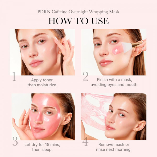 pdrn-pink-caffeine-overnight-wrapping-mask-masque-visage-anti-fatigue-raffermissant