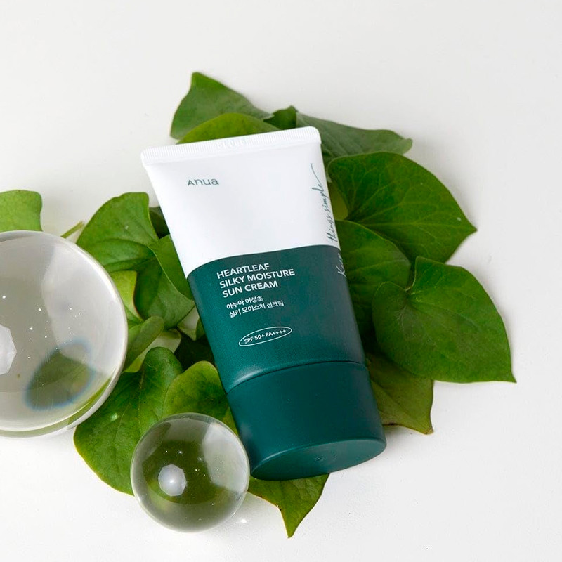 Anua Heartleaf Silky Moisture Sunscreen 50ml