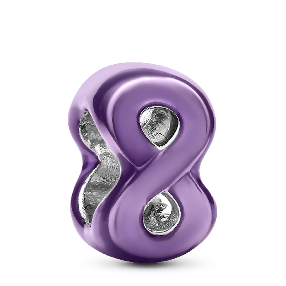 Pandora Charm Mini Infinito Morado 794909C01