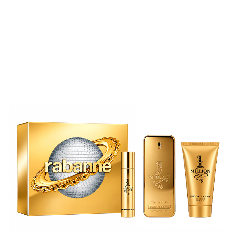 Rabanne 1 Million Eau De Toilette Set - 3,4 FL OZ. Eau de toilette Men's Perfumes