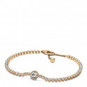 Pulsera de Tenis Halo Brillante 569416C01