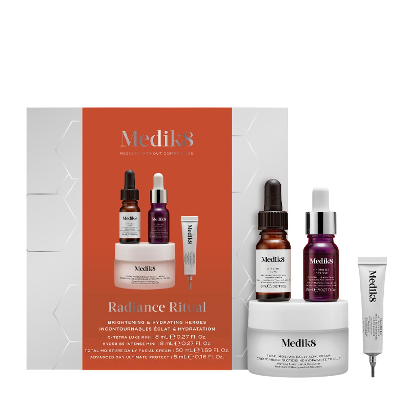Medik8 Face Skin Care Radiance Ritual Set