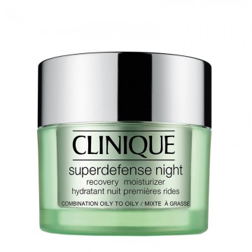 Superdefense Night Recovery Moisturizer (kombination fet/oljig)