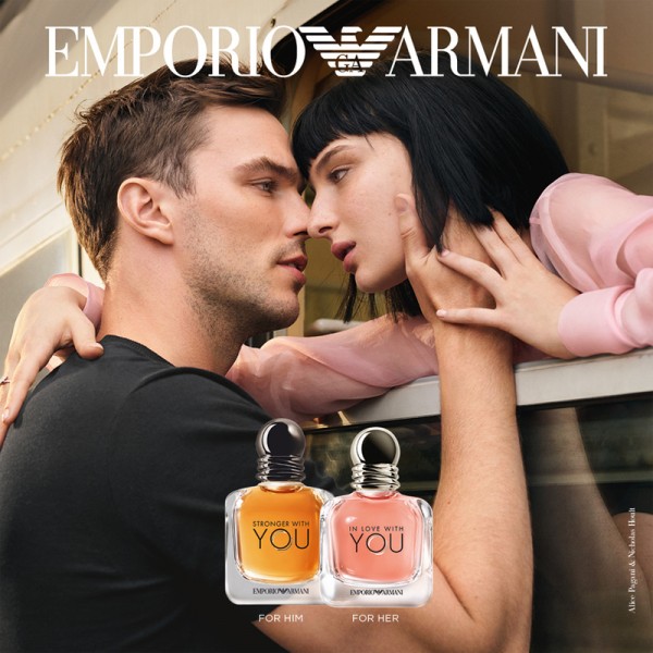 armani stronger with you because it's you