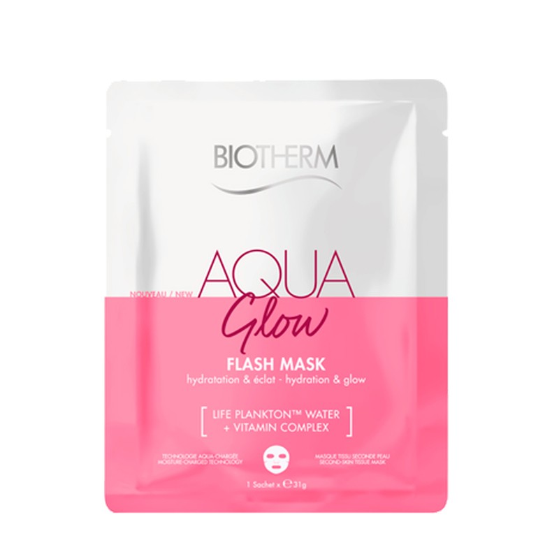 Biotherm Trattamenti Viso Aqua Glow Flash Mask Mascherina