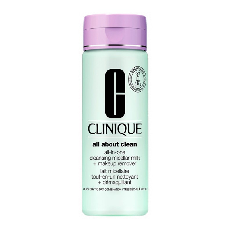 Clinique Cosméticos Faciais All in One Cleansing Leite Micelar para Pele Seca/Mista