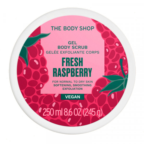 Fresh Raspberry Gel Body Scrub