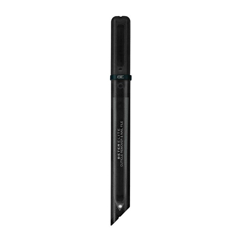 Beter Manicure Elite Cuticle Cutter And File With Cuticle Pusher
