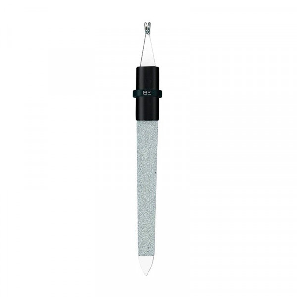 Elite Cuticle Cutter and File with Cuticle Pusher