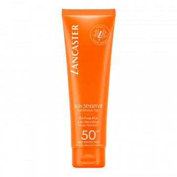 Solkänslig oljefri mjölk SPF50