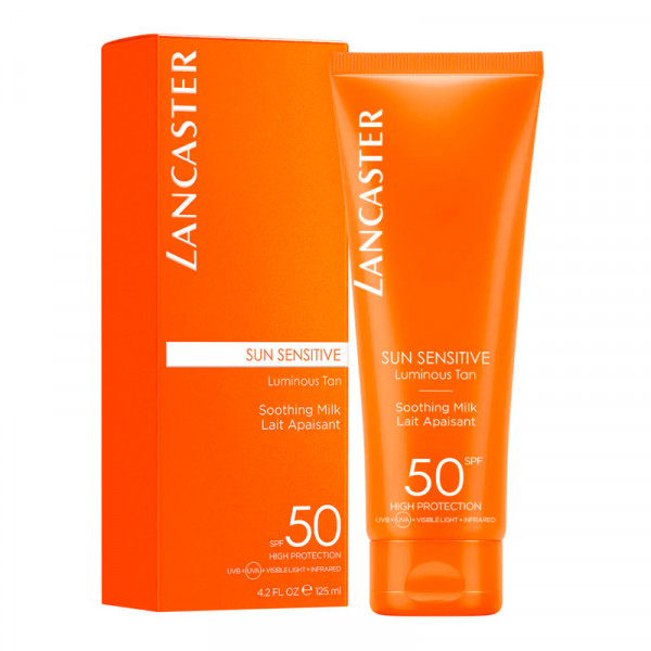 Solfølsom beroligende mælk SPF50
