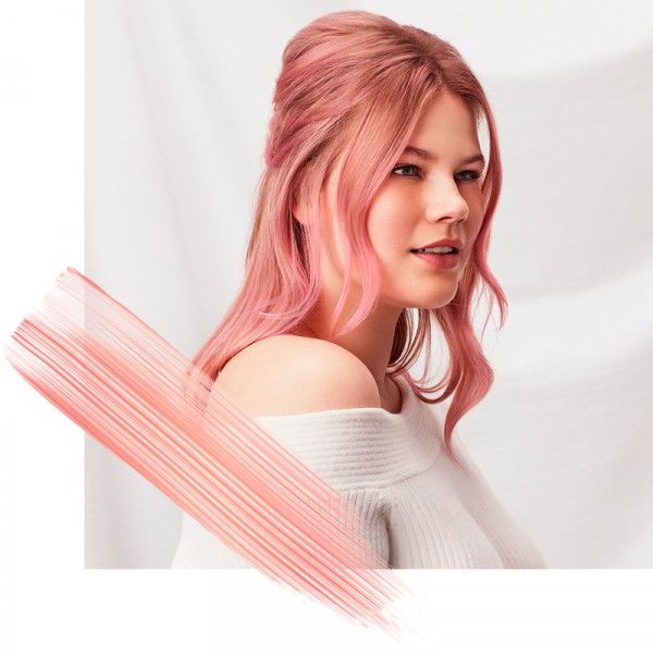 Tonet maske: Rosaguld