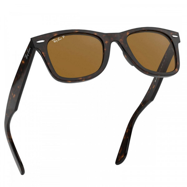 RB2140 Wayfarer 902/57 Skildpadde Krystalbrun Polariseret