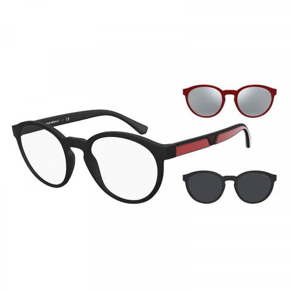 Gafas de Sol Ea4152 58701w matte black clear