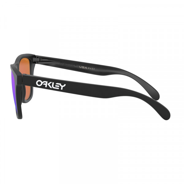 Oo9013 frogskins 9013h6 matte black prizm violet