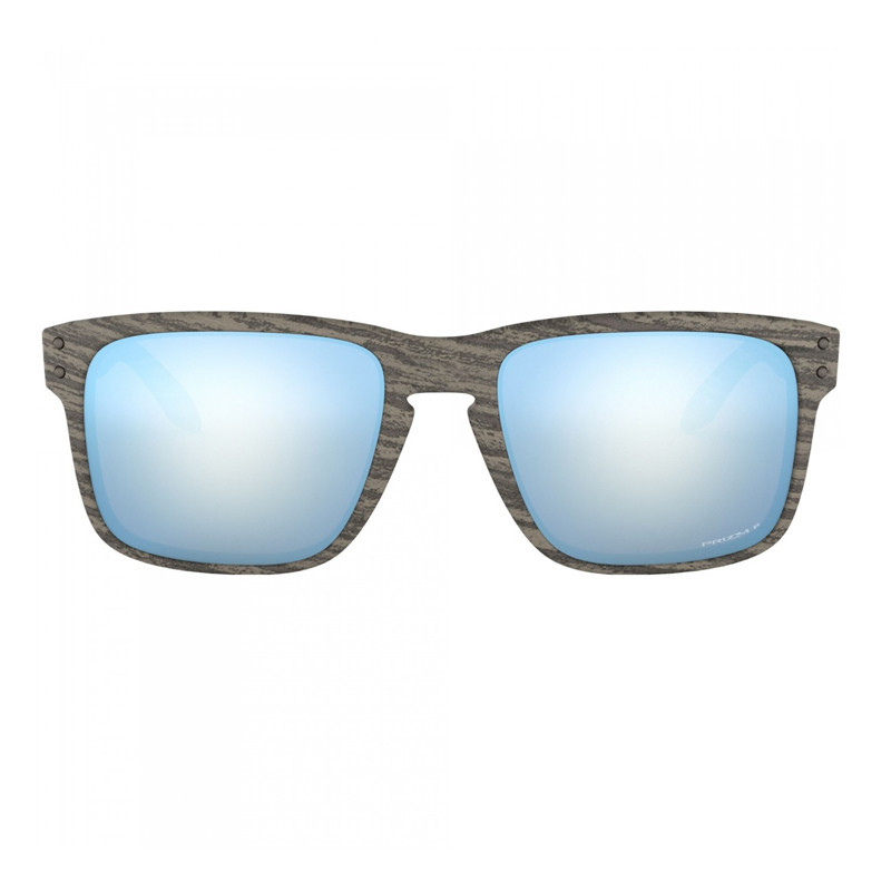 Oakley OO9102-J955 Holbrook Woodgrain Collection Prizm Deep Water Polarized – imagen 2