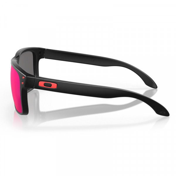 Oo9102 holbrook 910236 matte black + red iridium