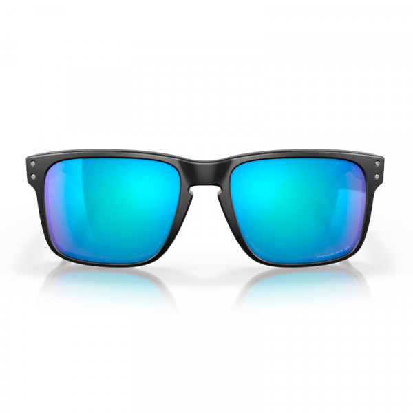 Gafas de Sol Oo9102 holbrook 9102f0 matte black prizm sapphire polarized