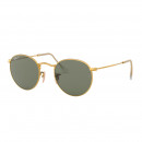 Rb3447 round metal 001/58 gold polar green