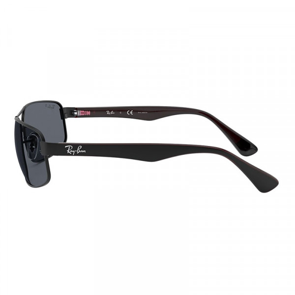 RB3445 006/P2 Matte Black Polarized