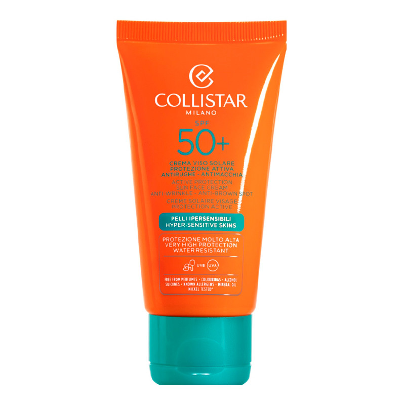 Collistar Face Sunscreen Face Sun Cream Active Protection SPF50+