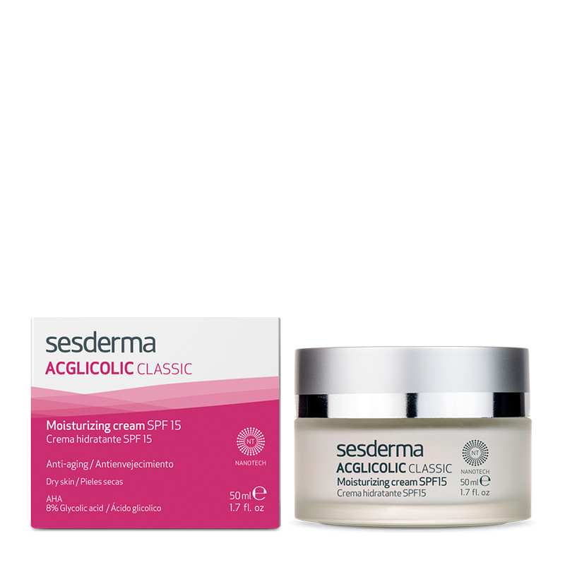 Sesderma ACGLICOLIC Classic Crema Hidratante SPF15 – imagen 2