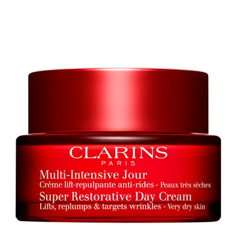 Clarins Trattamenti Viso Multi - Intensive Jour Crema Giorno Rassodante - Ridensificante della Pelle Secca