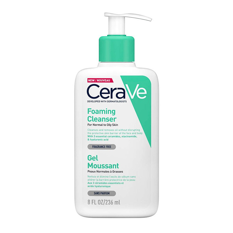 Cerave Facial Foaming Cleanser Foaming Cleansing Gel