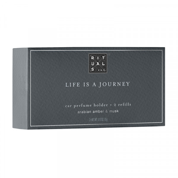 Gelovige Onderdrukker plakband Life is a Journey - Homme Car Perfume Rituals Auto Luchtverfrisser - Sabina