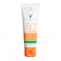 CAPITAL SOLEIL Cuidado Fotoprotector Diario Matificante 3 en 1 SPF50+
