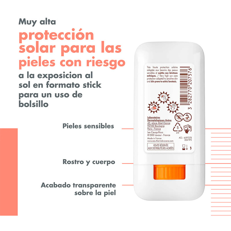 Avène Sunsistick Ka Spf50+ 20g – imagen 3