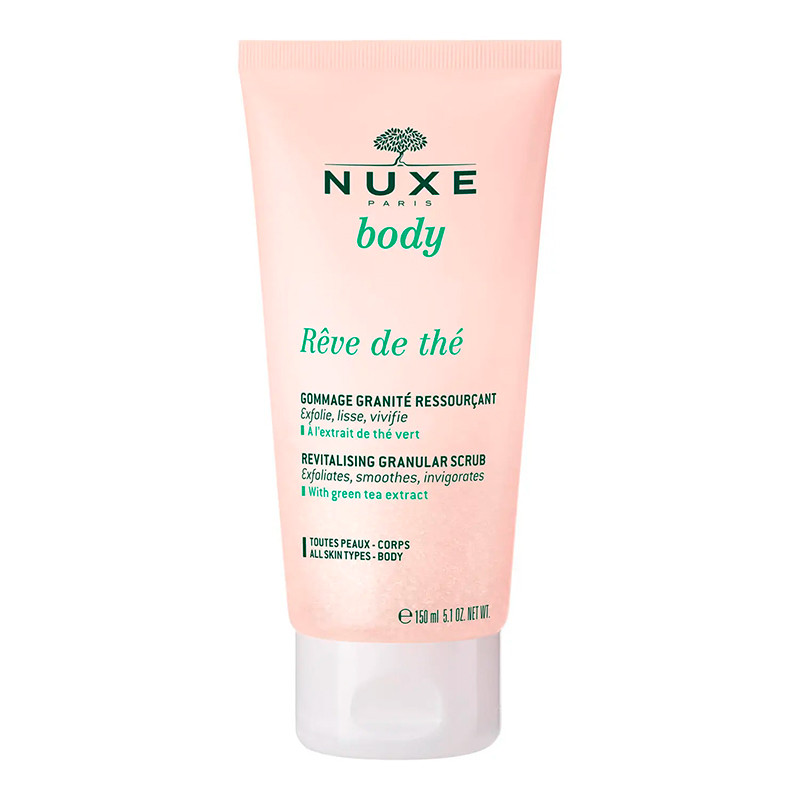 Nuxe Women's Green Body Care Rêve De Thé Gommage Revitalizing Granulated Exfoliating Scrub