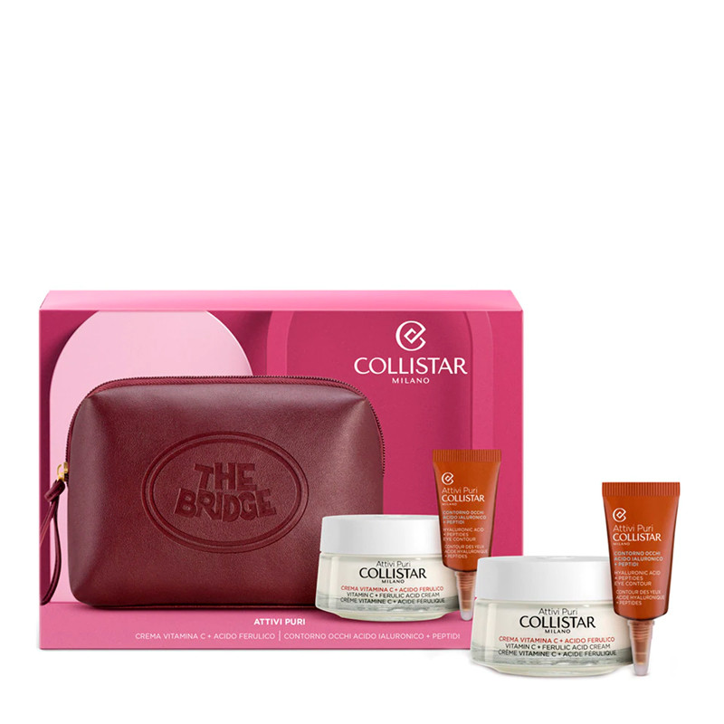 Collistar Women's Cream Cosmetic Set Attivi Puri Vitamin C & Ferulic Acid Set