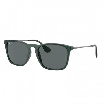 RB4187 666381 T54 Chris 145 3P Transp Green Dark Grey