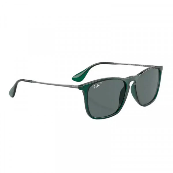 RB4187 666381 T54 Chris 145 3P Transp Green Dark Grey