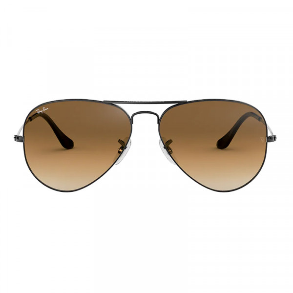 RB3025 004/51 T55 Aviator Large Metal Brown Gradient