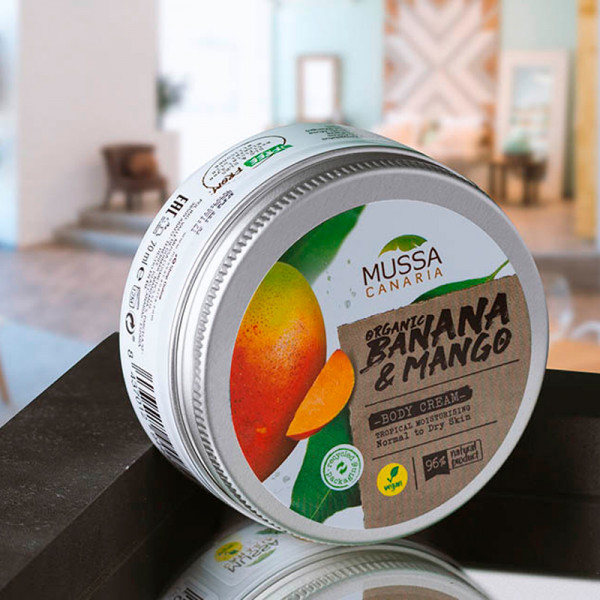 Crema corporal vegana extra hidratante de mango