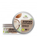 Crema corporal vegana extra hidratante de aceite natural de coco y manteca de coco
