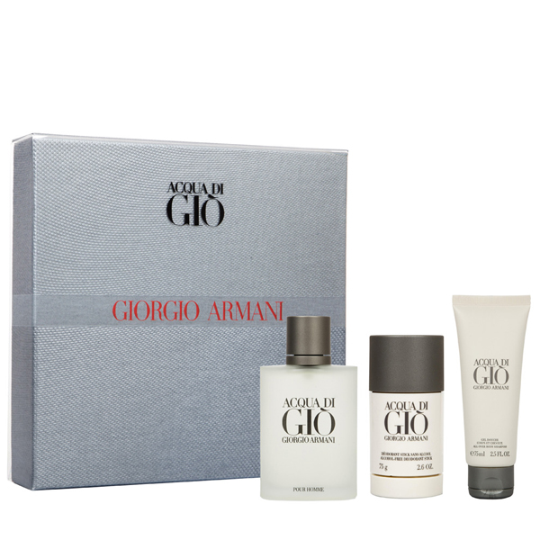 acqua di giò cologne set