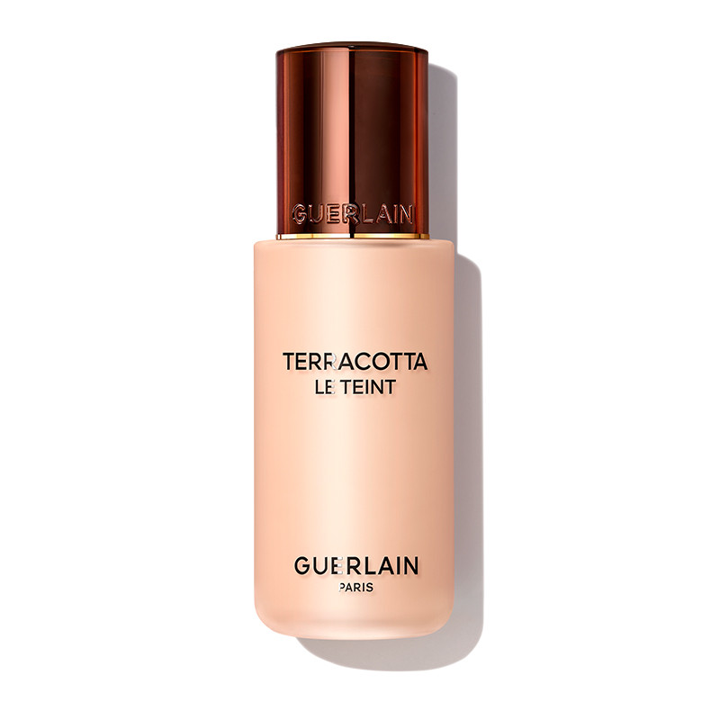 Guerlain Women's 1C Cool,Rosé Makeup Terracotta Le Teint Natural Perfection Foundation Good Face Effect 24H Duration - No Transfer 1C Cool / Rosé