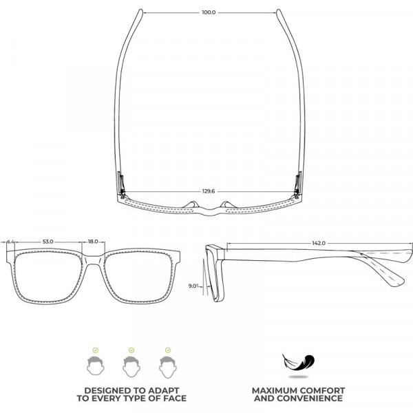 Gafas de Lectura Denver Black