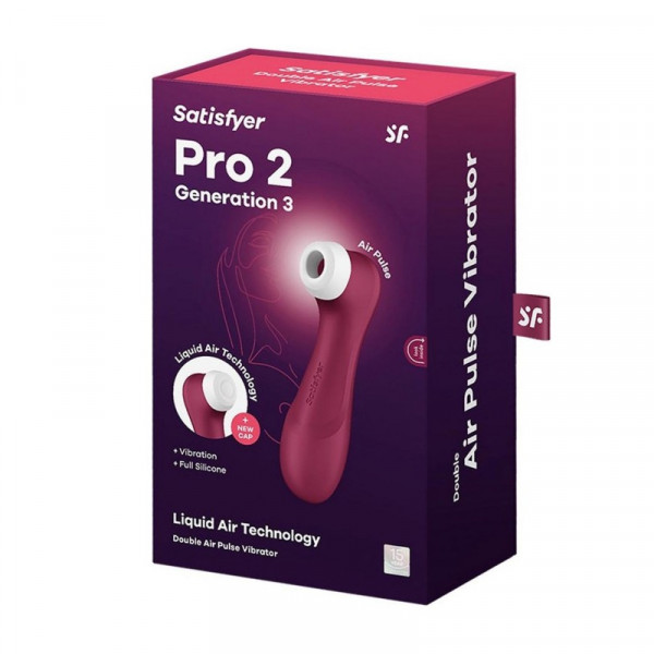 Pro 2 Generation 3 Liquid Air Technology Wine Red