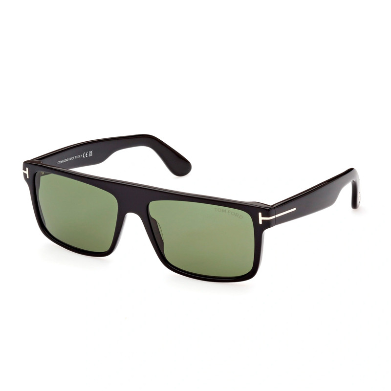 tom ford eyewear occhiali da sole per uomo ft0999 philippe-02 01n, nero, male