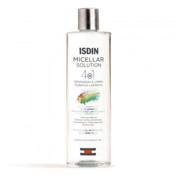 Agua Micelar Solution 4 en 1 Limpieza Facial