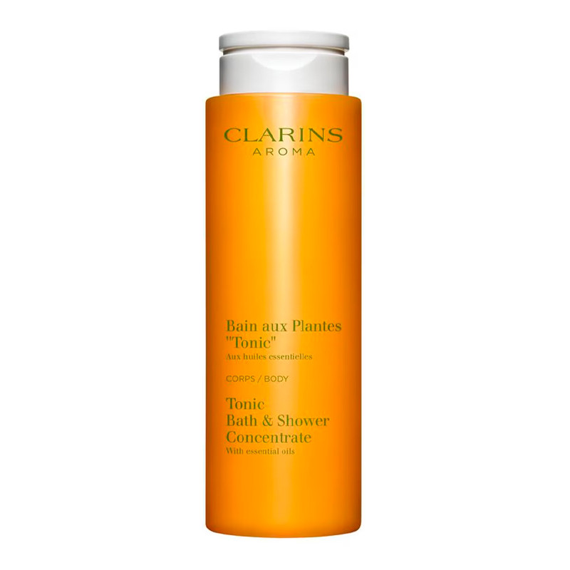 Clarins Bagnodoccia Bain Aux Plantes Tonic Gel doccia Oli essenziali