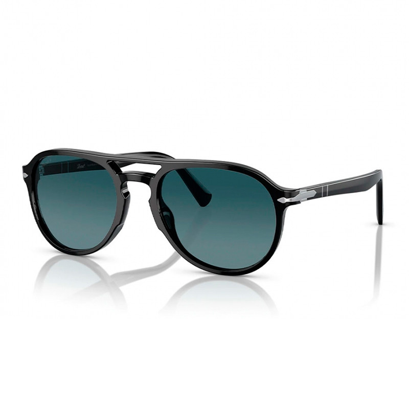 Persol Men's Black/Blue/Light Sunglasses For Professor Sergio Sunglasses