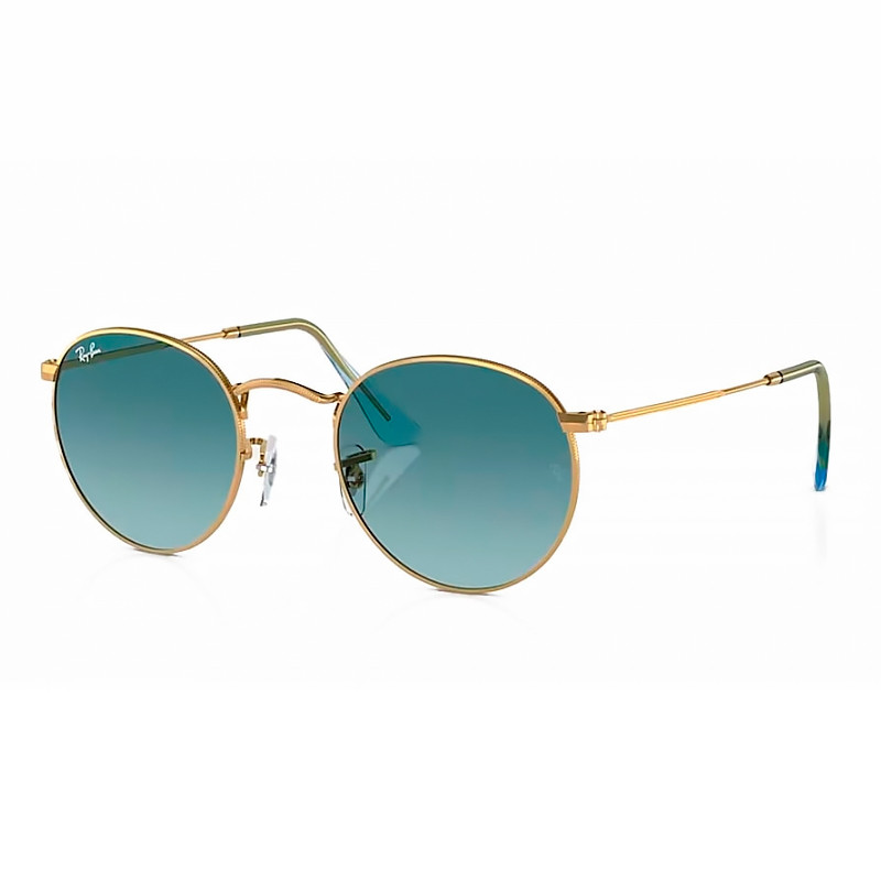 Ray-Ban Women's Gold/Blue Sunglasses For Sunglasses 0Rb3447 Size 21